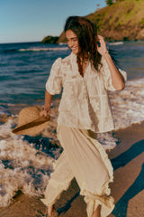 Cabarita blouse - Salt