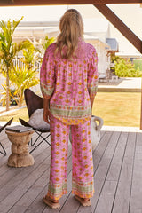 Florence Blouse - Blushing Meadow