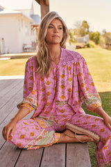 Jax pants - Blushing Meadow