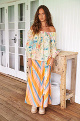 Ivanna Skirt- Milky Peach - Odd Molly