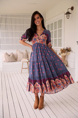 Eve Lace Midi Dress - Laney