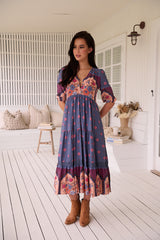 Eve Lace Midi Dress - Laney