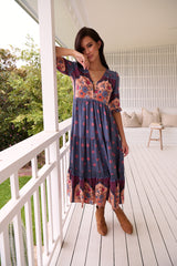 Eve Lace Midi Dress - Laney