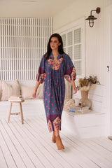 Boheme Midi Dress - Laney