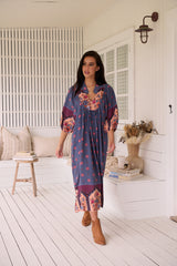 Boheme Midi Dress - Laney