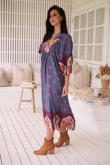 Boheme Midi Dress - Laney
