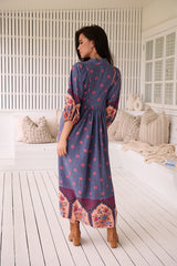 Boheme Midi Dress - Laney