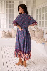 Boheme Midi Dress - Laney