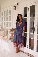 Boheme Midi Dress - Laney