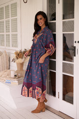 Boheme Midi Dress - Laney