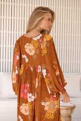 Tia Midi Dress - Natalia