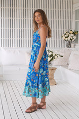 Natalia Midi Dress - Love In Mist