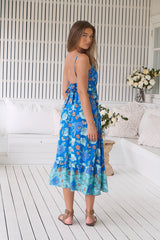 Natalia Midi Dress - Love In Mist