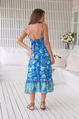 Natalia Midi Dress - Love In Mist