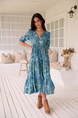 Eve Midi Dress - Serenade