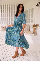 Eve Midi Dress - Serenade