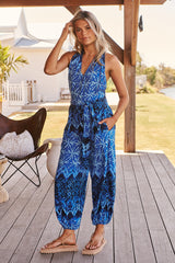 Libby Jumpsuit - Tranquil Tides