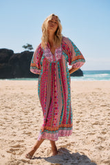 Boheme Midi Dress - Cedella