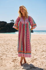 Boheme Midi Dress - Cedella