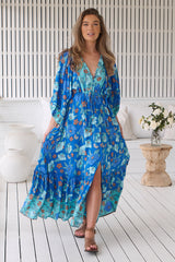 Catalonia Maxi Dress - Love In Mist