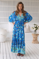 Catalonia Maxi Dress - Love In Mist