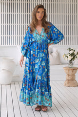 Catalonia Maxi Dress - Love In Mist