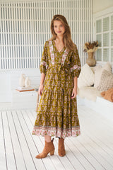 Mila Midi Dress - Amalie