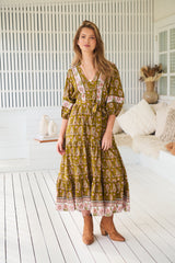 Mila Midi Dress - Amalie