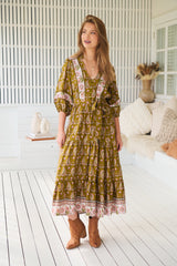 Mila Midi Dress - Amalie