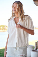 Sierra Top - White Poppy