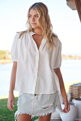 Sierra Top - White Poppy