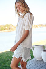 Sierra Top - White Poppy