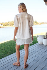 Sierra Top - White Poppy