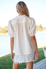 Sierra Top - White Poppy