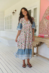 Eve Midi Dress - Pixie Petals