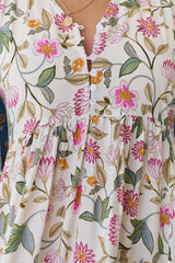 Eve Midi Dress - Pixie Petals