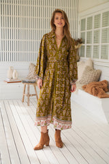 Whitney Midi Dress - Amalie