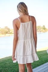Lux Mini Dress White - Palmetto
