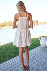 Lux Mini Dress White - Palmetto