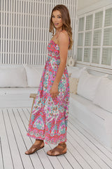 Cleo Maxi Dress - Daiquiri