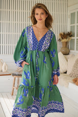 Willa Midi Dress - Bluebird