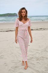 Everly Wrap Dress - Amora