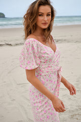 Everly Wrap Dress - Amora