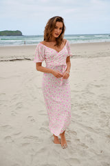 Everly Wrap Dress - Amora