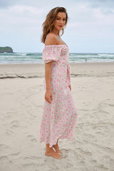 Everly Wrap Dress - Amora