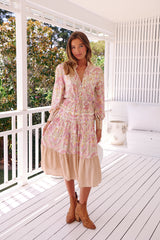 Serenade Midi Dress - Lily Vine