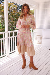 Serenade Midi Dress - Lily Vine