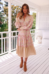 Serenade Midi Dress - Lily Vine