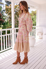Serenade Midi Dress - Lily Vine