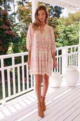 Bohemian Mini Dress - Lily Vine